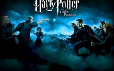 la orden del fenix y una rosa toca varitas